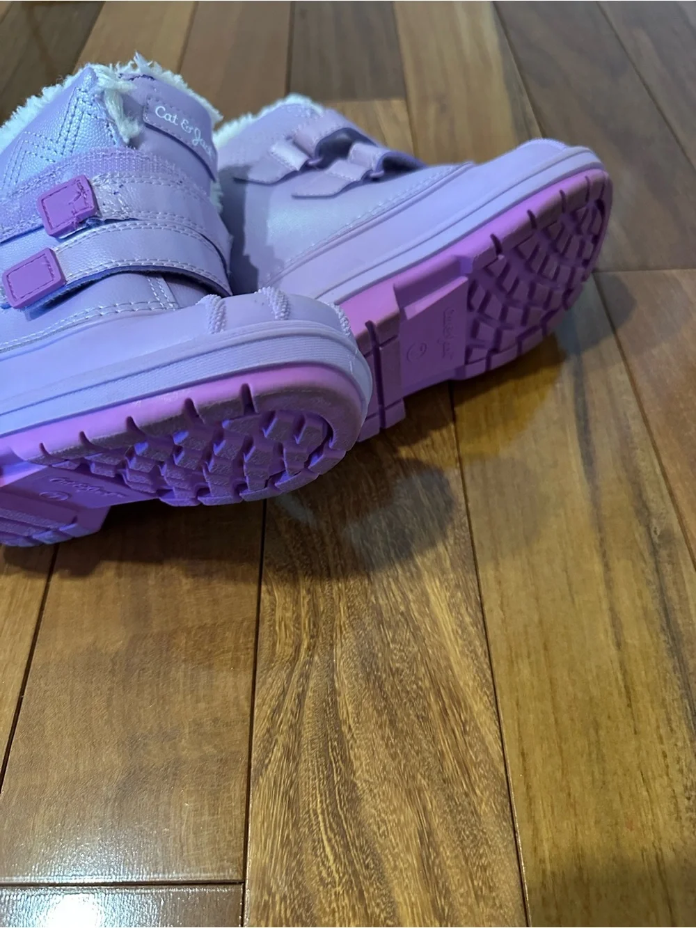 Cat & Jack Lilac Kids Winter Boots - Purple